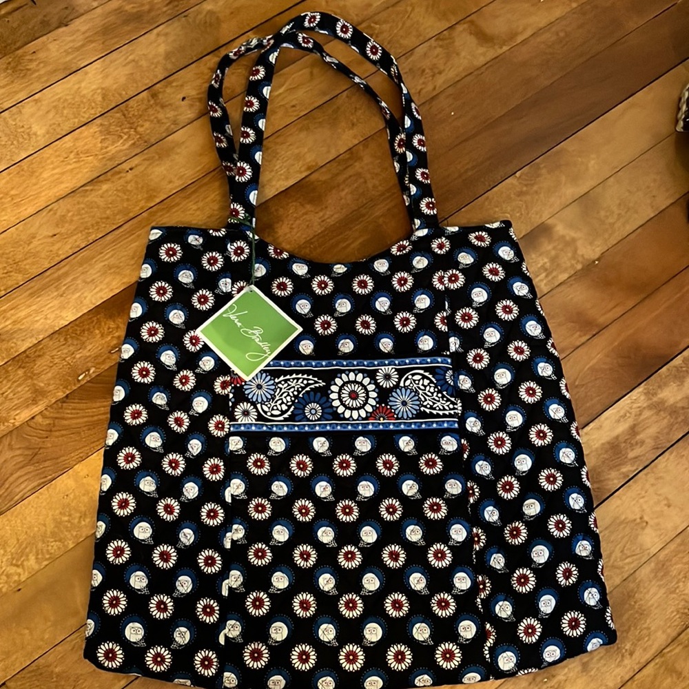 Vera Bradley Curvy Tote  Bag NWT